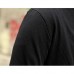 Men's Casual Black Long Fit Thick Warm Cardigans Fashion Mid Long Coats