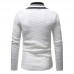 Men's Fashion Long Sleeve Turtleneck Knit Buttons Thick Cardigan Casual Sweaters