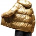 Mens Thick Warm Winter Padded Jacket Stylish Bright Color Hooded Insulated Coats