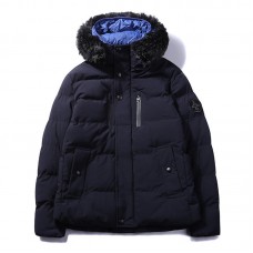 Mens Thick Warm Padded Jacket Winter Outerwear Parka