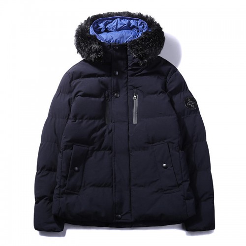 Mens Thick Warm Padded Jacket Winter Outerwear Parka