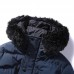 Mens Thick Warm Padded Jacket Winter Outerwear Parka