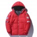 Mens Winter Hooded Padded Jacket Thick Warm Windproof Trendy Outdoor Parka